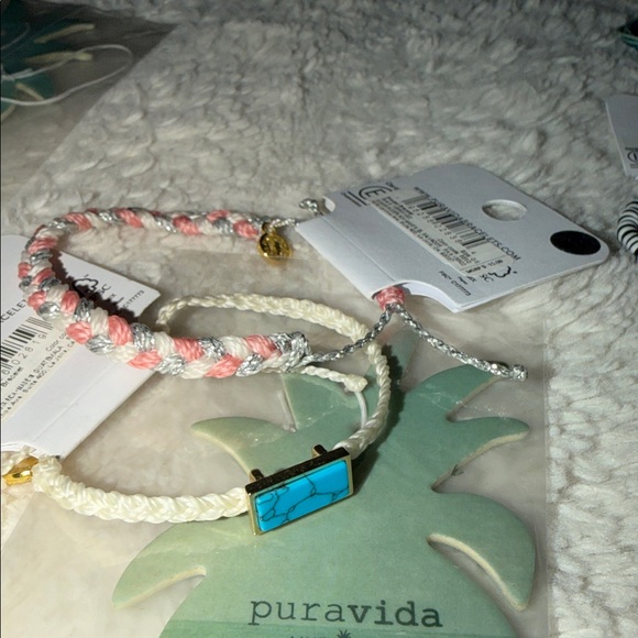 NWT Pura Vida Bracelet Bundle with Stickers & Car Fresheners - Picture 3 of 4